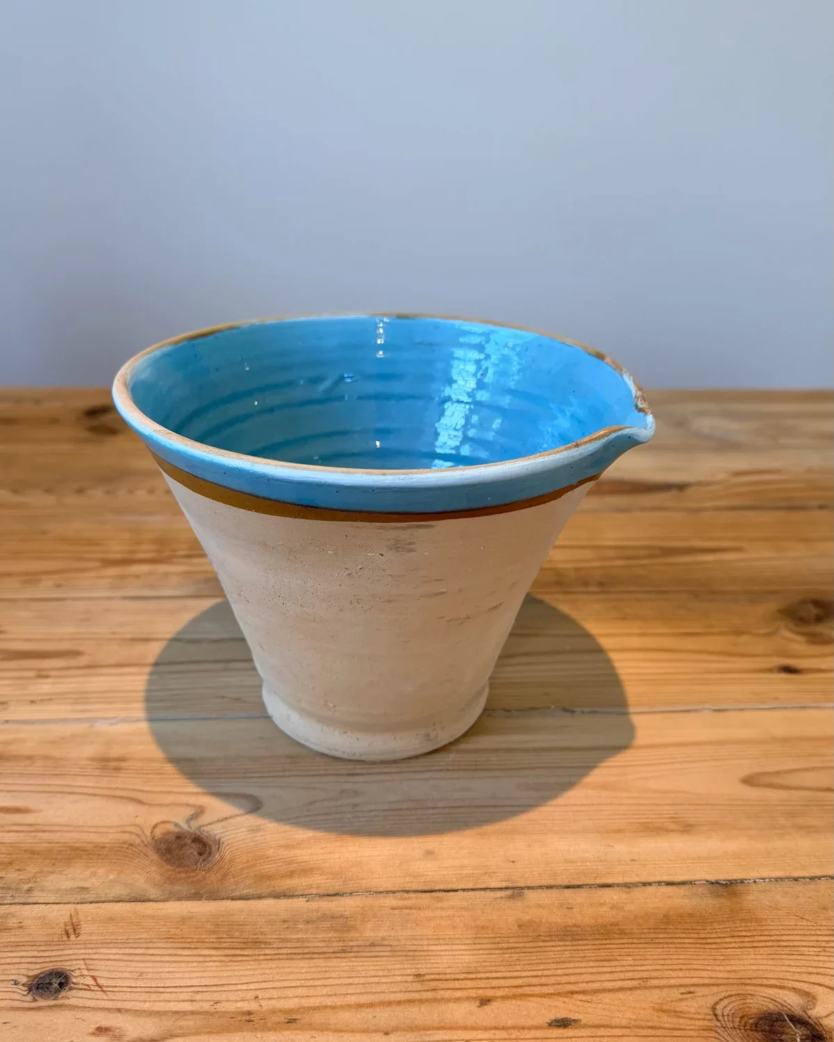 Liten håndmalt bakebolle fra Marokko