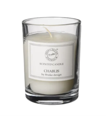 Duftlys fra Bruka Design- Chablis M